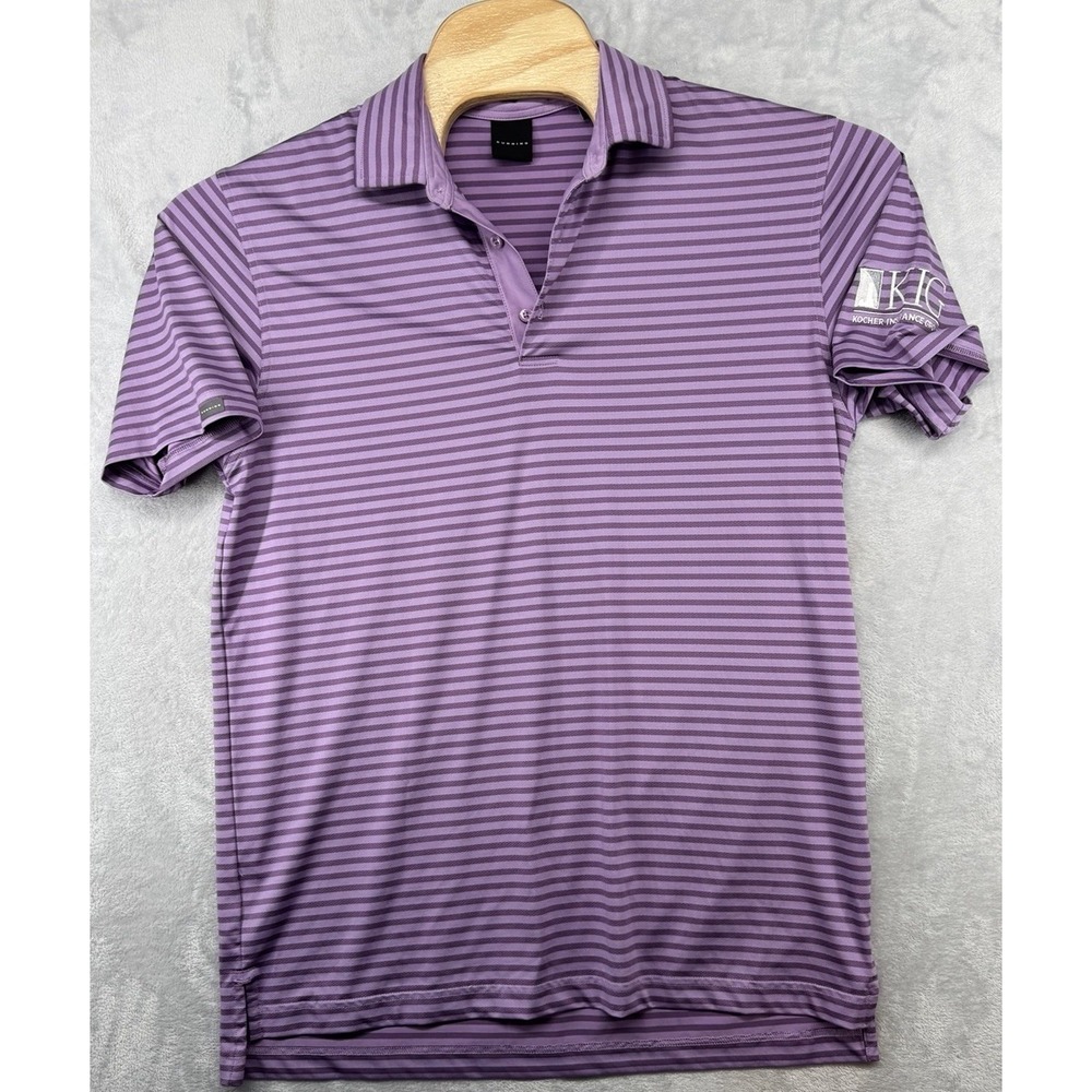 Dunning Tour Issued Golf Polo Shirt David Kocher Korn Ferry Tour Pink Men's M